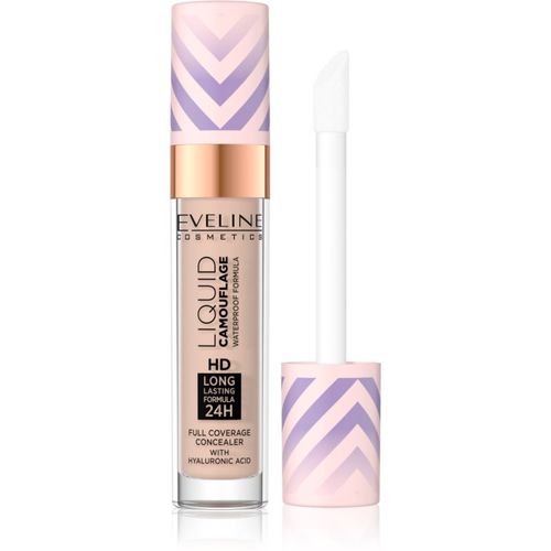 Liquid Camouflage corrector resistente al agua con ácido hialurónico tono 05 Light Sand 7,5 ml - Eveline Cosmetics - Modalova