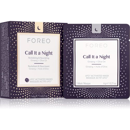 UFO™ Call It a Night maschera notte rivitalizzante per rigenerare la pelle effetto nutriente 7 x 6 g - FOREO - Modalova