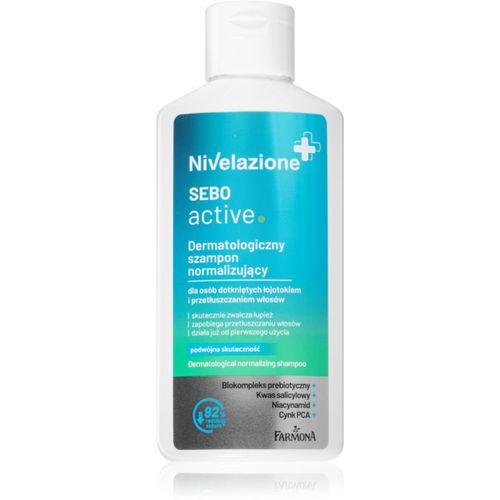 Nivelazione Sebo Active normalisierendes Shampoo für fettige und irritierte Kopfhaut 100 ml - Farmona - Modalova