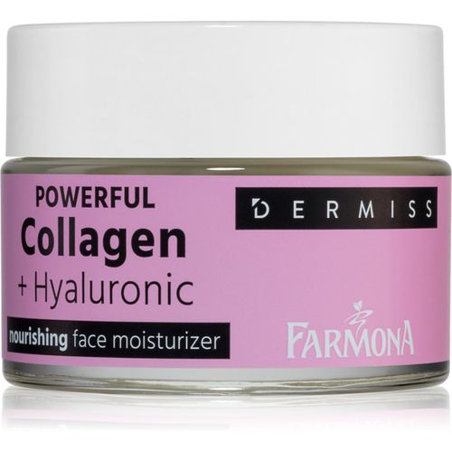 Dermiss Powerful Collagen + Hyaluronic Nährende Gesichtscreme für Tag und Nacht 50 ml - Farmona - Modalova