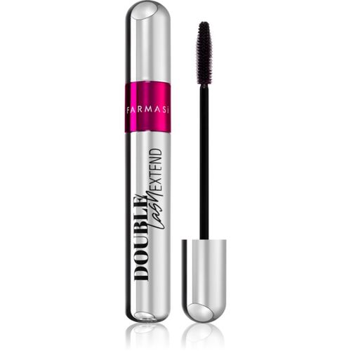 Double Lash Extend Mascara für längere, geschwungenere und vollere Wimpern Farbton Black 12 ml - Farmasi - Modalova