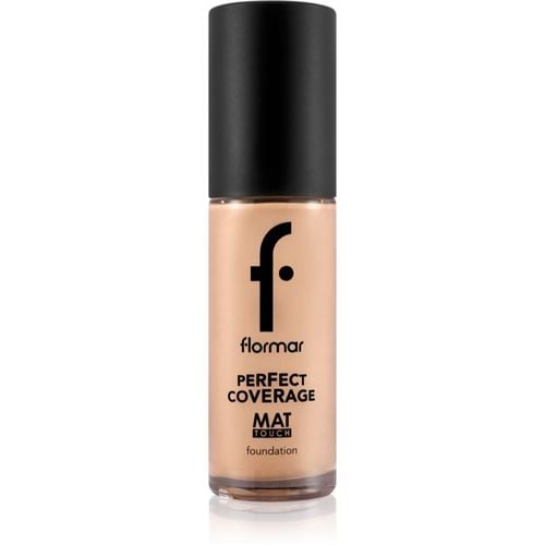 Perfect Coverage Mat Touch Foundation fondotinta opacizzante per pelli miste e grasse colore 308 Fair Ivory 30 ml - flormar - Modalova