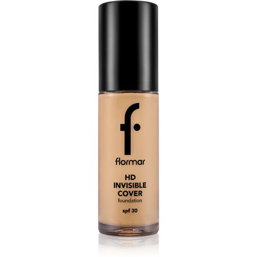 HD Invisible Cover Foundation fondotinta illuminante leggero SPF 30 colore 80 Soft Beige 30 ml - flormar - Modalova