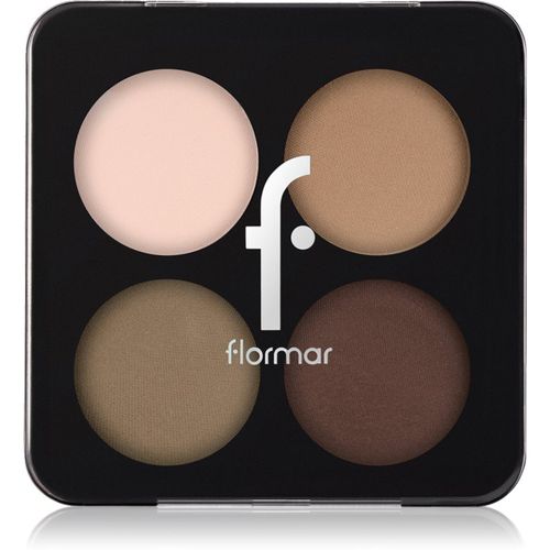 Color Eyeshadow Palette paleta de sombras de ojos tono 004 Swiss Chocolate 6 g - flormar - Modalova