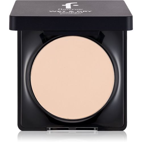 Wet & Dry Compact Powder cipria unificante compatta colore 005 Medium Caramel 10 g - flormar - Modalova