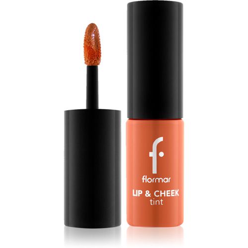 Lip & Cheek Tint blush liquido per labbra e guance colore 003 Apricot Marmalade 6.7 ml - flormar - Modalova