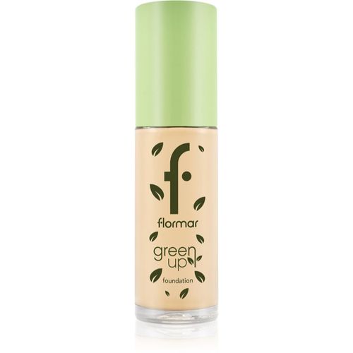 Green Up Foundation maquillaje matificante tono 030 Light Beige 30 ml - flormar - Modalova