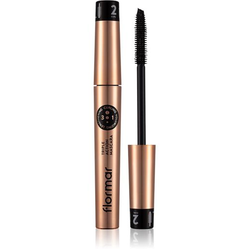 Triple Action Mascara máscara de pestañas nutritiva 3 en 1 8 ml - flormar - Modalova