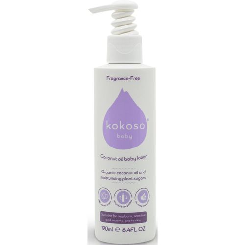 Kids Bodylotion Nicht parfümiert für Kinder 190 ml - Kokoso Baby - Modalova