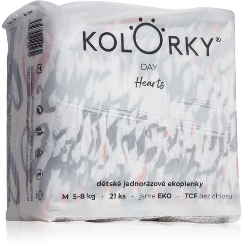 Day Hearts pannolini ECO usa e getta taglia M 5-8 Kg 21 pz - Kolorky - Modalova