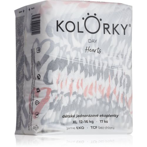 Day Hearts pannolini ECO usa e getta taglia XL 12-16 Kg 17 pz - Kolorky - Modalova