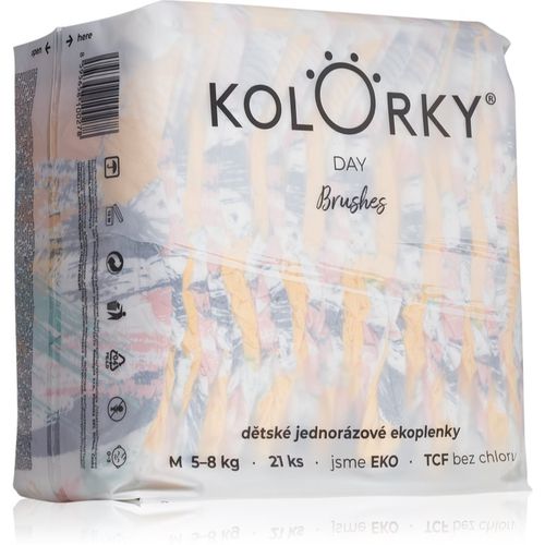 Day Brushes pannolini ECO usa e getta taglia M 5-8 Kg 21 pz - Kolorky - Modalova