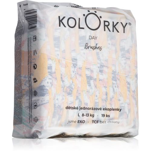 Day Brushes pannolini ECO usa e getta taglia L 8-13 Kg 19 pz - Kolorky - Modalova