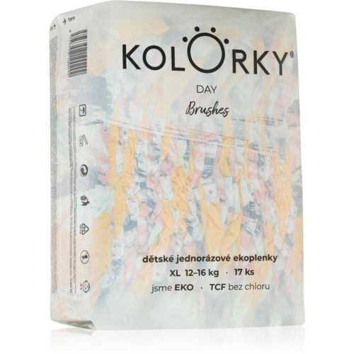 Day Brushes pannolini ECO usa e getta taglia XL 12-16 Kg 17 pz - Kolorky - Modalova