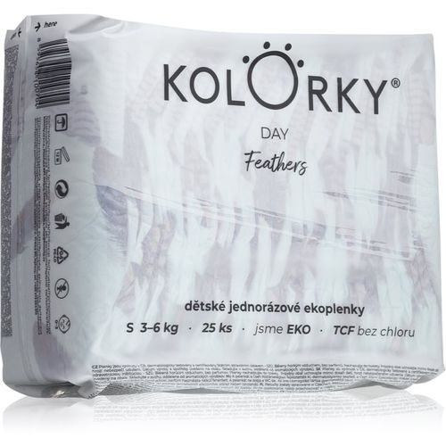 Day Feathers pannolini ECO usa e getta taglia S 3-6 Kg 25 pz - Kolorky - Modalova