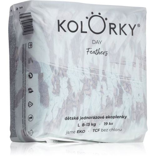 Day Feathers pannolini ECO usa e getta taglia L 8-13 Kg 19 pz - Kolorky - Modalova