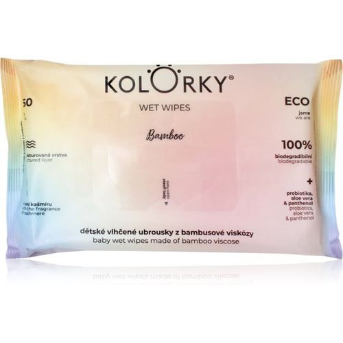 Wet Wipes Bamboo salviette umidificate per bambini 60 pz - Kolorky - Modalova