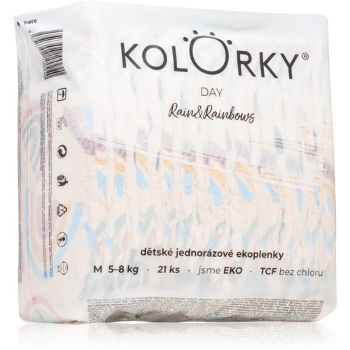 Day Rain&Rainbow pañales desechables ecológicos talla M 5-8 Kg 21 ud - Kolorky - Modalova