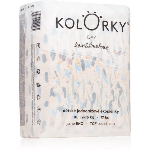 Day Rain&Rainbow pañales desechables ecológicos talla XL 12-16 Kg 17 ud - Kolorky - Modalova