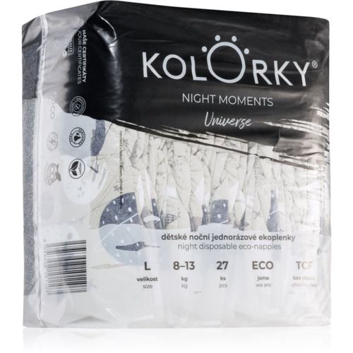 Night Moments pannolini ECO usa e getta per una protezione completa durante la notte taglia L 8-13 kg 27 pz - Kolorky - Modalova