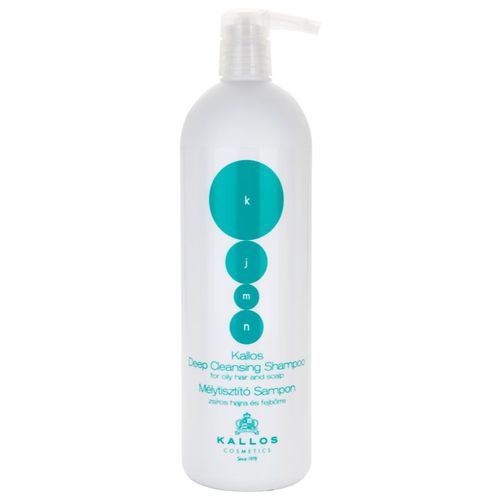 KJMN Professional tiefenreinigendes Shampoo für fettiges Haar und Kopfhaut 1000 ml - Kallos - Modalova