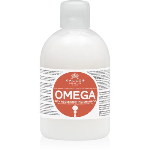KJMN Professional Regenierendes Shampoo mit Omega 6 Fettsäuren und Macadamiaöl 1000 ml - Kallos - Modalova