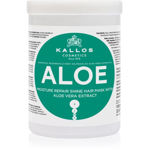 KJMN Professional Aloe Hydratisierende Maske mit Aloe Vera 1000 ml - Kallos - Modalova