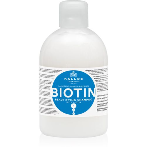 KJMN Professional Biotin Shampoo für dünnes, geschwächtes und brüchiges Haar 1000 ml - Kallos - Modalova
