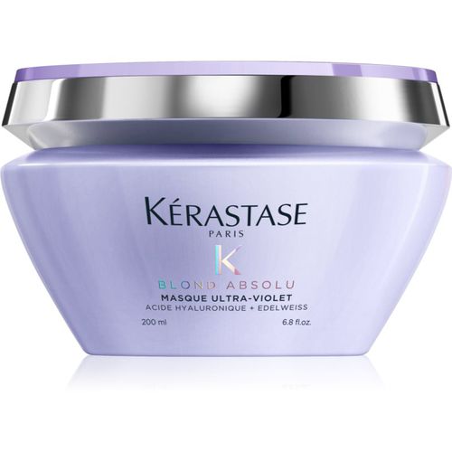 Blond Absolu Masque Ultra-Violet trattamento profondo per capelli schiariti, con meches biondo freddo 200 ml - Kérastase - Modalova