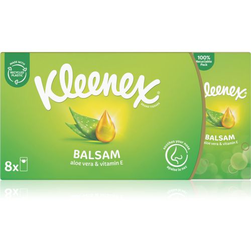 Balsam BalmCare pañuelos de papel 8x9 ud - Kleenex - Modalova