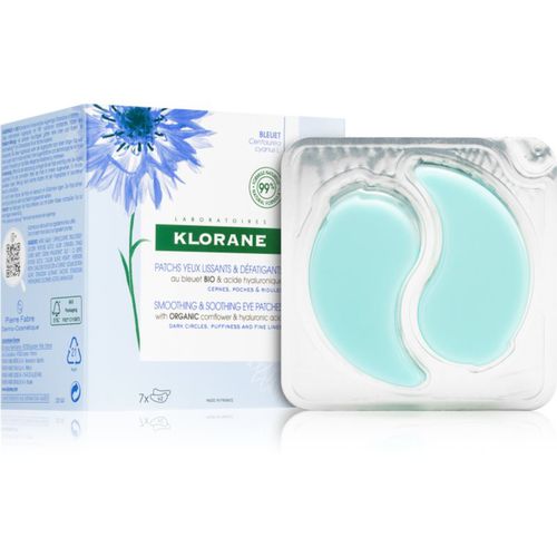 Cornflower Organic aufhellende Hautmaske für die Augenpartien 7x2 St - Klorane - Modalova