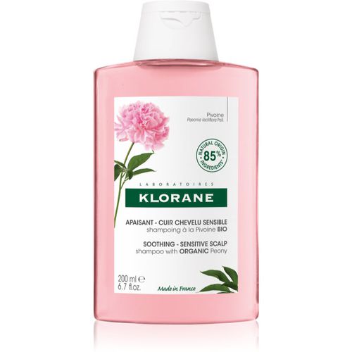 Peony champú para cuero cabelludo sensible 200 ml - Klorane - Modalova