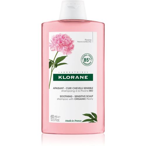 Peony champú para cuero cabelludo sensible 400 ml - Klorane - Modalova