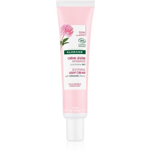 Peony Soothing Light Cream leichte, beruhigende Creme für empfindliche Oberhaut 40 ml - Klorane - Modalova