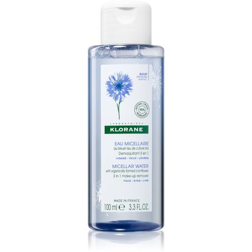 Cornflower acqua micellare 3 in 1 100 ml - Klorane - Modalova