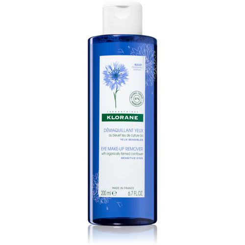 Cornflower desmaquillante de ojos suave para ojos sensibles 200 ml - Klorane - Modalova