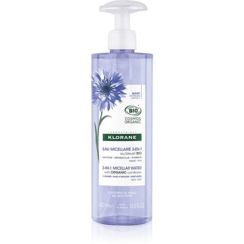 Cornflower acqua micellare 3 in 1 400 ml - Klorane - Modalova