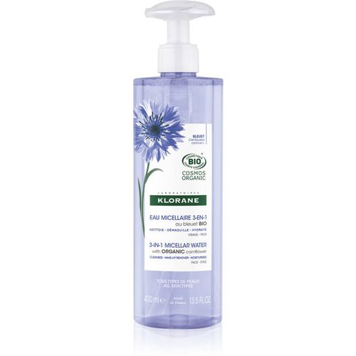 Cornflower agua micelar 3 en 1 400 ml - Klorane - Modalova