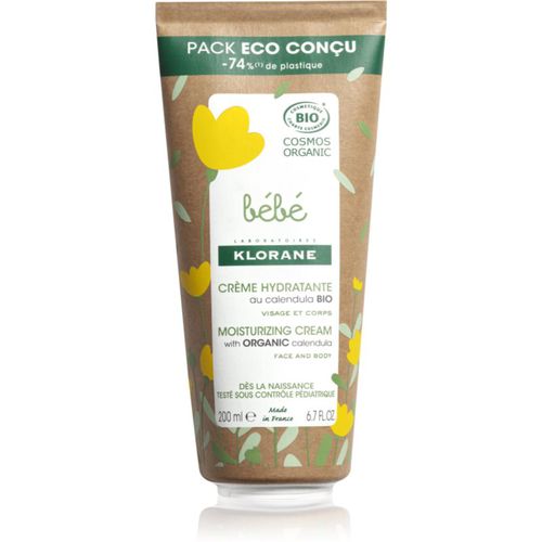 Bébé Calendula crema hidratante para la piel del bebé s BIO měsíčkem lékařským 200 ml - Klorane - Modalova