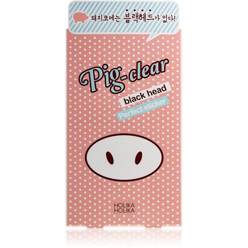 Pig Nose Clear Blackhead tira limpiadora contra los puntos negros 10 ud - Holika Holika - Modalova