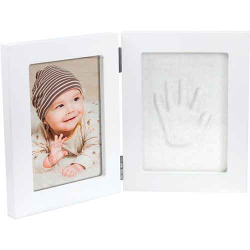 Double Frame Small set impronte neonato White 10 cm x 15 cm + 13 cm x 17 cm 1 pz - Happy Hands - Modalova