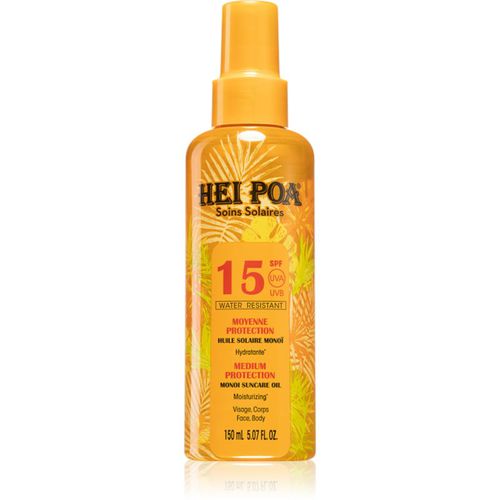 Monoi Suncare olio abbronzante in spray SPF 15 150 ml - Hei Poa - Modalova