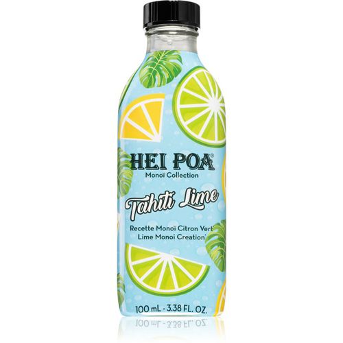 Tahiti Monoi Oil Lime Multifunktionsöl für Gesicht, Körper und Haare 100 ml - Hei Poa - Modalova