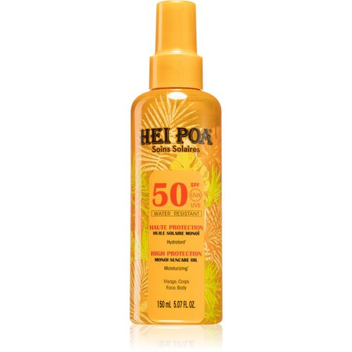 Monoi Suncare olio abbronzante secco SPF 50 150 ml - Hei Poa - Modalova