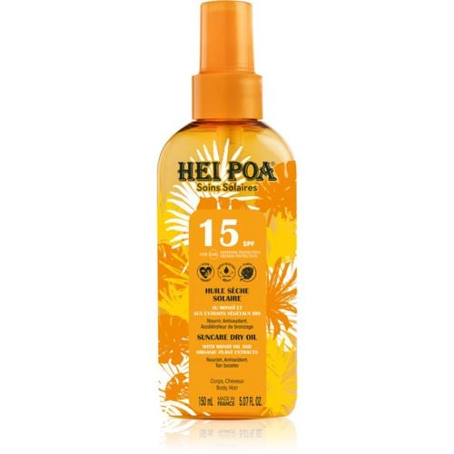 Tahiti Monoi Oil Tahiti Monoi Oil aceite seco solar SPF 15 150 ml - Hei Poa - Modalova