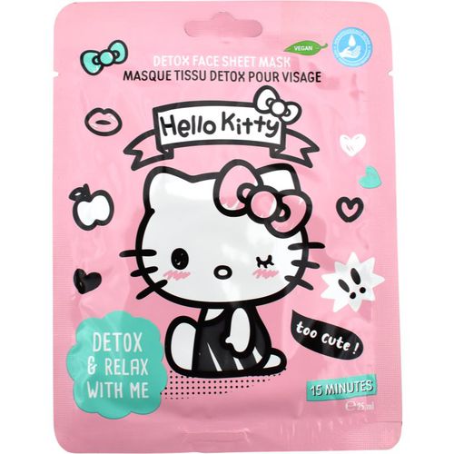 Face Mask Mascarilla facial de hoja un solo uso Detox & Relax 25 ml - Hello Kitty - Modalova