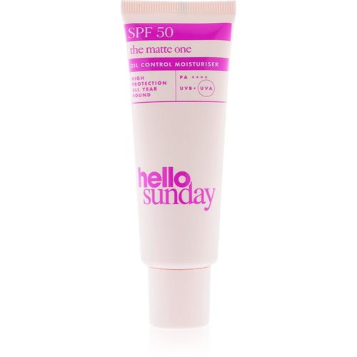 The matte one mattierende Primer Make-up Grundierung für fettige und problematische Haut SPF 50 50 ml - hello sunday - Modalova