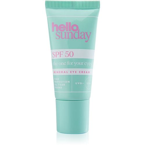 The one for your eyes crema antiarrugas iluminadora para contorno de ojos SPF 50 15 ml - hello sunday - Modalova