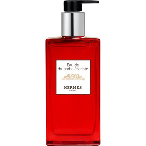 Le Bain Eau de rhubarbe écarlate gel de ducha para cuerpo y cabello unisex 200 ml - HERMÈS - Modalova