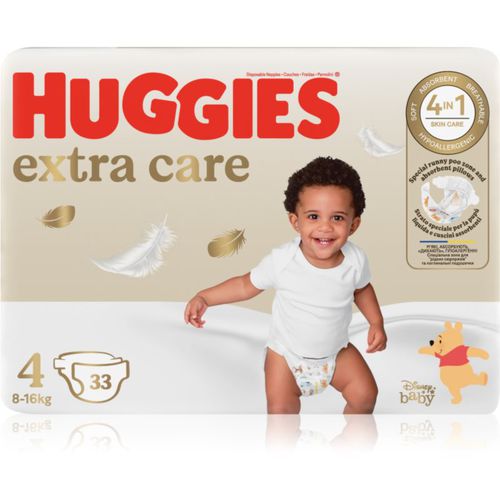 Extra Care Size 4 pañales desechables 8-16 kg 33 ud - Huggies - Modalova